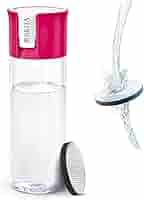 Amazon｜ブリタ 水筒 携帯用 浄水ボトル 600ml ピンク マイクロ